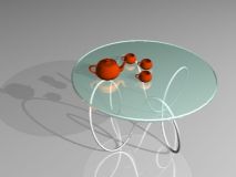 玻璃茶几,桌子,室内家具max模型