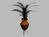 花瓶,植物,盆景max模型