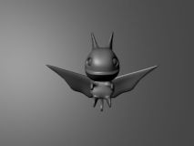 蝙蝠,动物maya模型