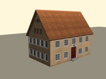 欧式建筑,房子,住宅,室外场景max模型