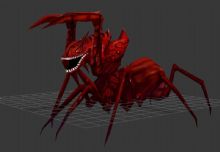 星际巨蛛,游戏怪物max模型