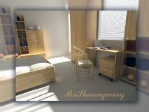 卧室,室内场景max模型