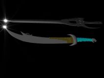 风云之绝世好剑+血饮刀,刀剑,武器maya模型