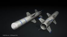导弹,军事武器max模型