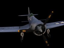 F4U1,战斗机,军事飞机max模型