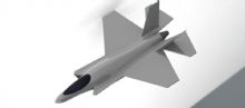 F35战斗机,飞机max模型