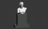 维纳斯,半身女雕塑,人物雕塑max模型
