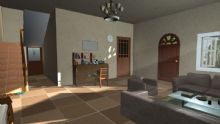 客厅,室内,卡通动画场景maya模型