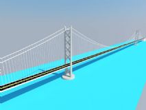 明石海峡大桥3D模型