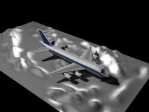 飞机,客机,航天max模型