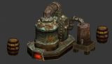 锅炉,游戏场景,机械max模型