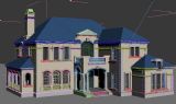 法式别墅3D模型