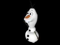 Olaf 雪宝,冰雪奇缘中的小雪人