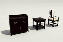 原创中式茶柜、茶几、椅子