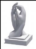 双手雕塑