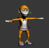 卡通猴子3D模型