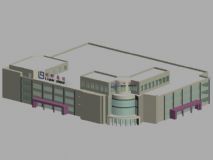 集团公司办公大楼建筑模型