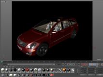 梅赛德斯-奔驰R-Class汽车3D模型