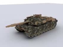 美洲虎坦克模型-带建模教程