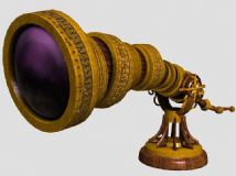 古代望远镜模型