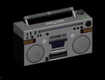 max 80年代 收音机模型