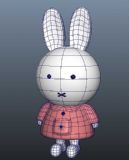 卡通兔子造型3D模型