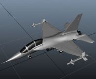 L15猎鹰飞机3D模型
