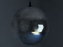 镭射灯3D模型 disco ball
