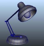 简单台灯maya模型