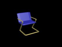 太阳椅3D模型