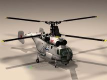 超级直升机3D模型,高清贴图
