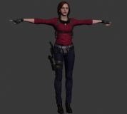 Claire Redfild克莱尔·雷德菲尔德3D模型