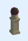 欧式柱 花坛3D模型