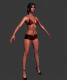 Bikini Girl泳装少女3D模型