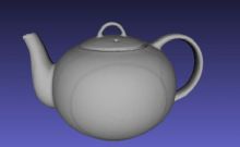 紫砂茶壶stl模型