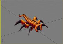 魔兽世界 蝎子-有贴图