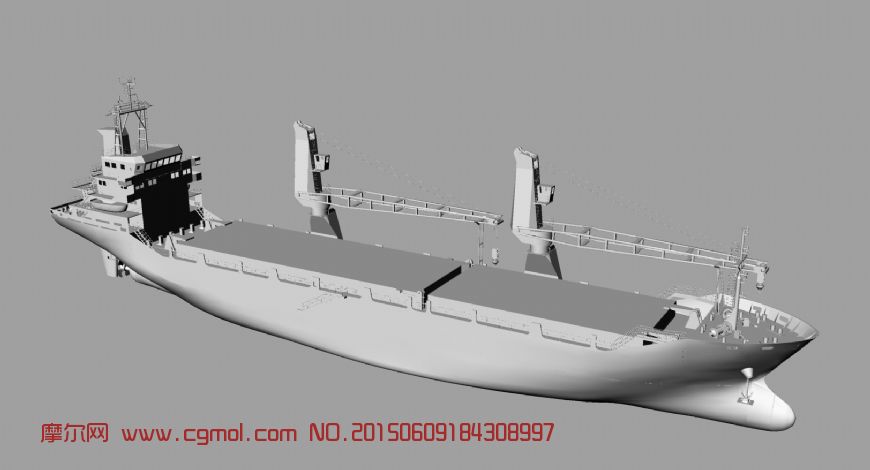集装箱船3dm模型,船只,运输模型,3D模型网,3d