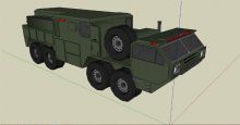 军用卡车su模型