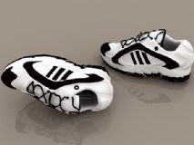 运动跑鞋,球鞋3D模型