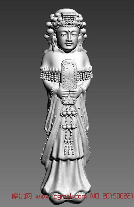 妈祖雕像,其他角色,游戏角色,3d模型下载,3D模