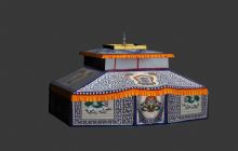 藏族帐篷3d模型