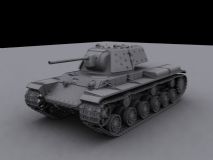 俄罗斯KV1坦克