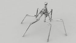 天外魔蛛,机器生物maya模型