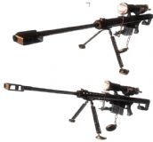 巴雷特M82A-1狙击枪模型