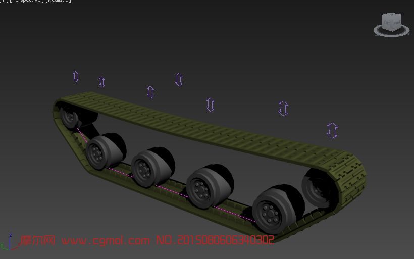 坦克履带运行脚本,其他,运输模型,3d模型下载,3D模型网,maya模型免费下载,摩尔网