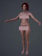 人体,女性模型