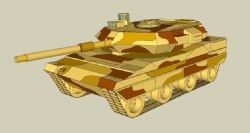 坦克su模型