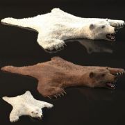 熊皮地毯 3D MAX Model