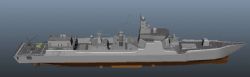 052D驱逐舰maya模型