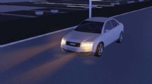 车灯动画模拟3d模型